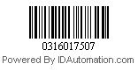 0316017507