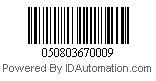 050803670009