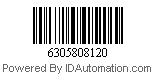 6305808120