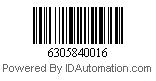 6305840016