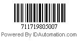 711719805007